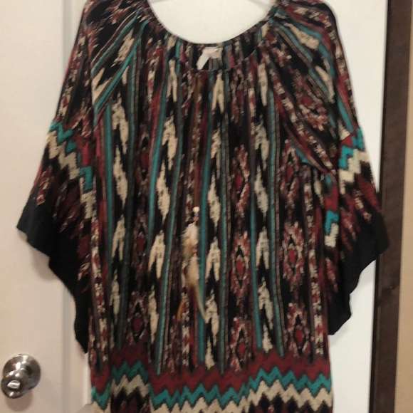 Aztec Print Tunic - Picture 1 of 3